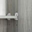 Mirrored Bathroom Cabinets with Mirror and 5 Adjustable Shelves