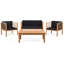 Barton 4 - Person Seating Group with Cushions