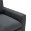 Fauteuil club pivotant rembourré Asher-118589785