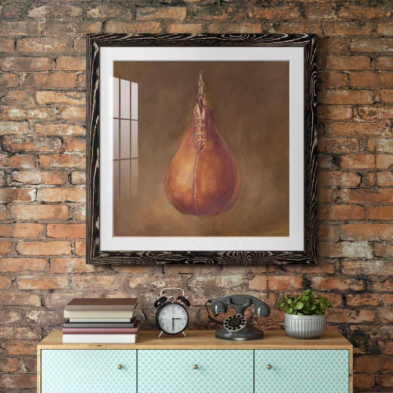 «Rustic Sports II», reproduction encadrée de qualité supérieure - prête à être accrochée, H 26,5 po x l 26,5 po x P 1,5 po