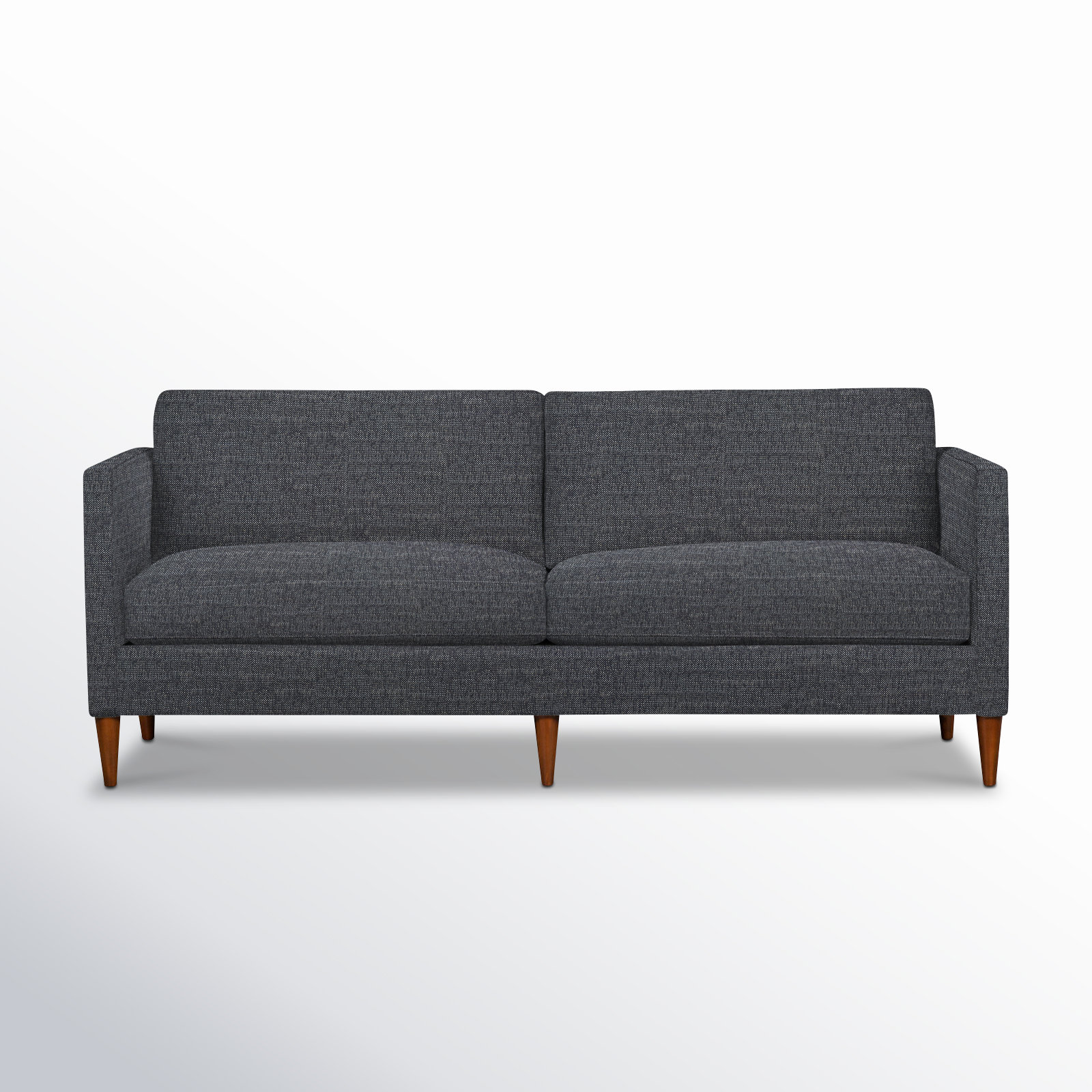 Clifford 87'' Sofa, Nomad Indigo Performance Chenille