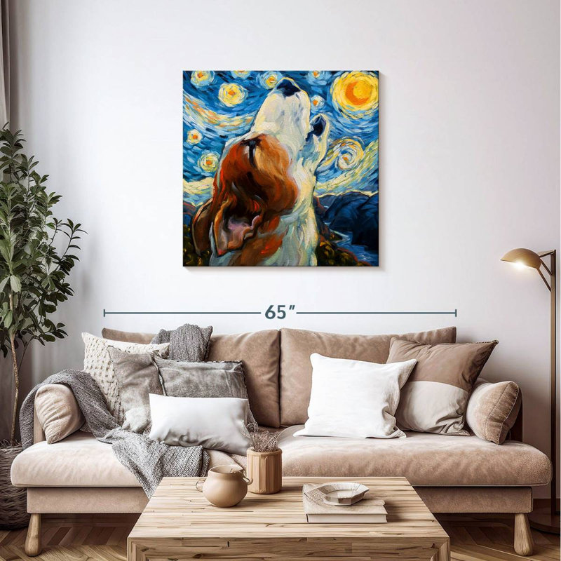 Brampt Sing, 36'' H x 36'' W