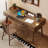 Walnut Rectangular Solid Wood Writing desk with drawers desk-1670126151