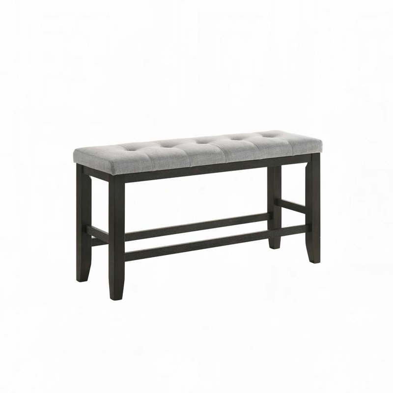 Banc de salle à manger à hauteur de comptoir rembourré
