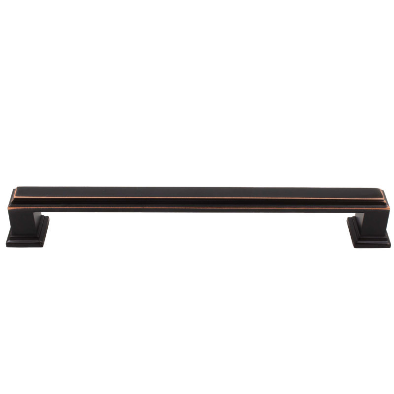 Poignée barre 6 5/16 po Cabinet, Bronze vintage