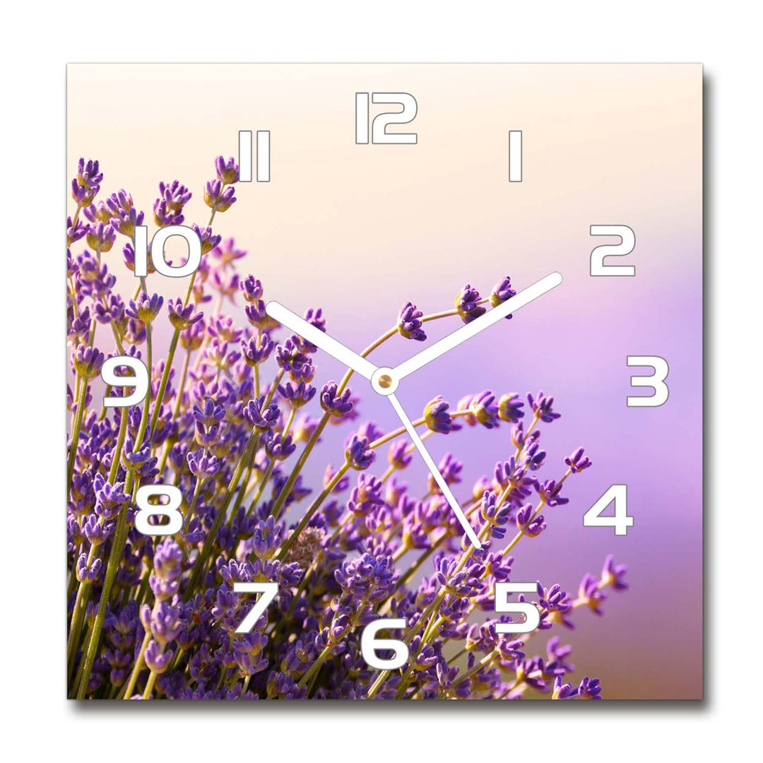 Analoge Wanduhr Lavendel Geräuschlos