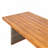 Jenny Patio 3-Piece Acacia Wood Dining Set With PE Wicker Legs-1039884065