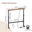 2 Pack Slim Console Table, Adjustable Behind Sofa Table With Charging Station For Hallway, Entryway, Living Room-189104813-189151293