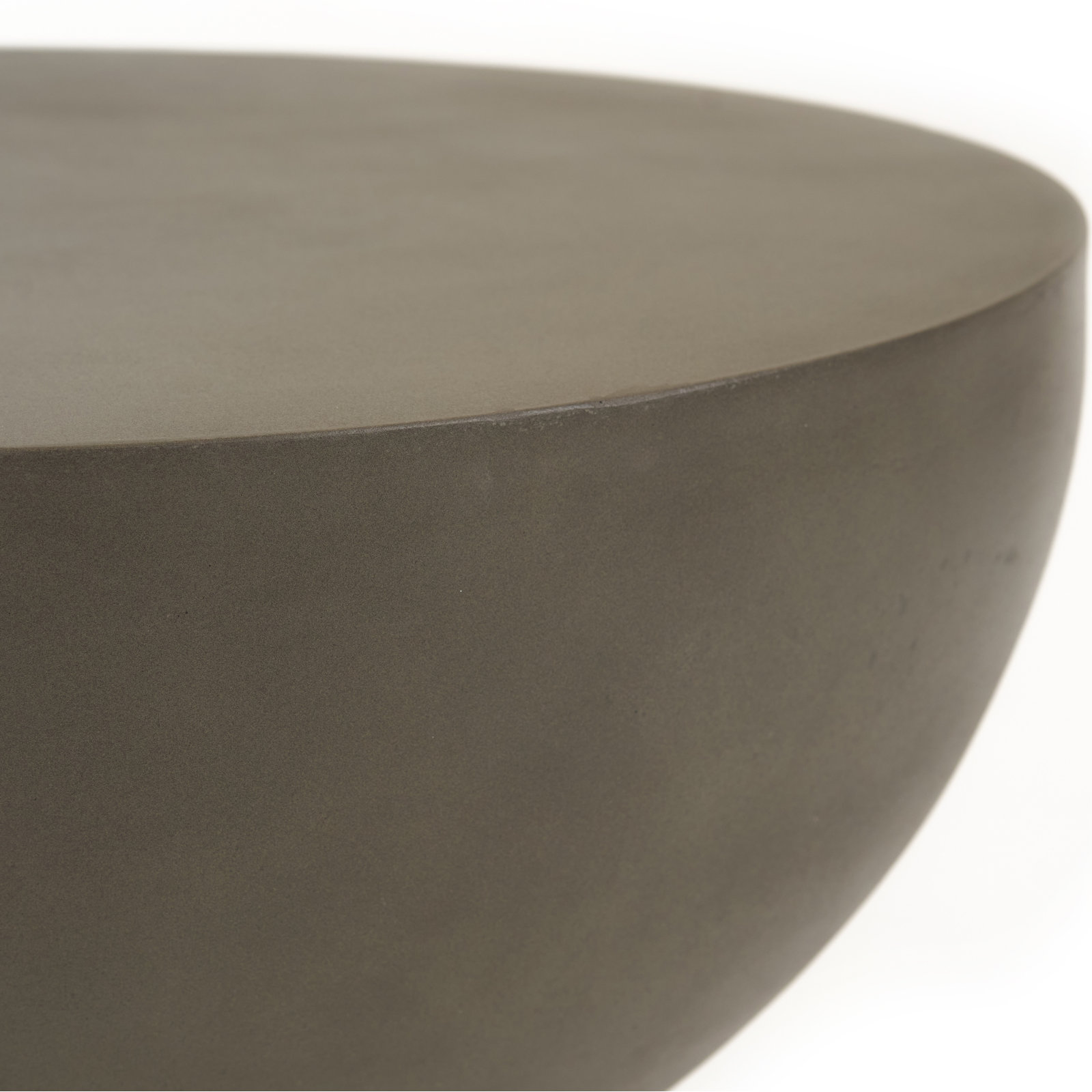 Hendricks 22" Patio Side Table, Gray