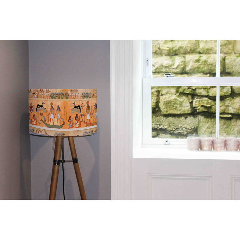 Cotton Drum ( Uno ), 22cm H x 25cm W x 25cm D
