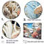 «Coral Sea Anemon Collage», ensemble d'art mural corail sous l'eau-107733885-107733886