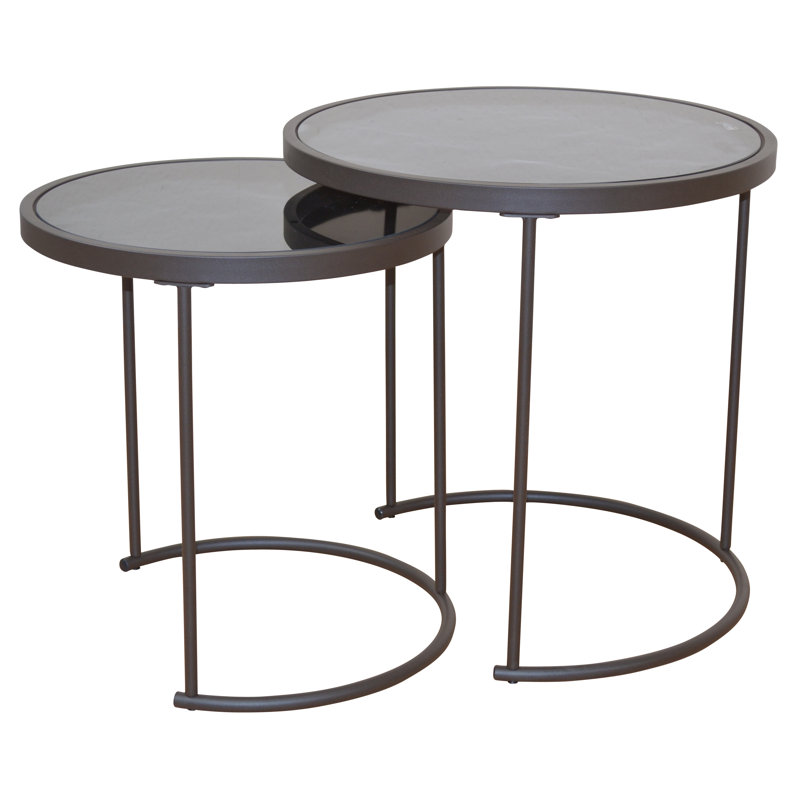 2 Bisa glass coffee tables