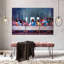Ensemble 3 pièces Black Last Supper I sur toile-479248133