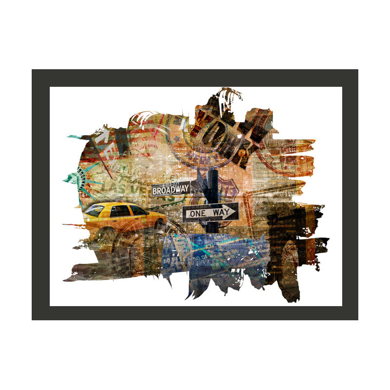 New York Collage Wallpaper, 154cm x 200cm
