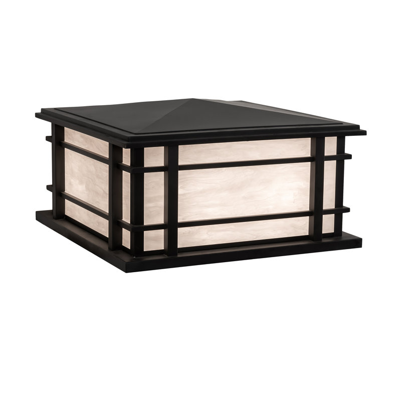 Luminaire carré pour pilier 26 po Rochester