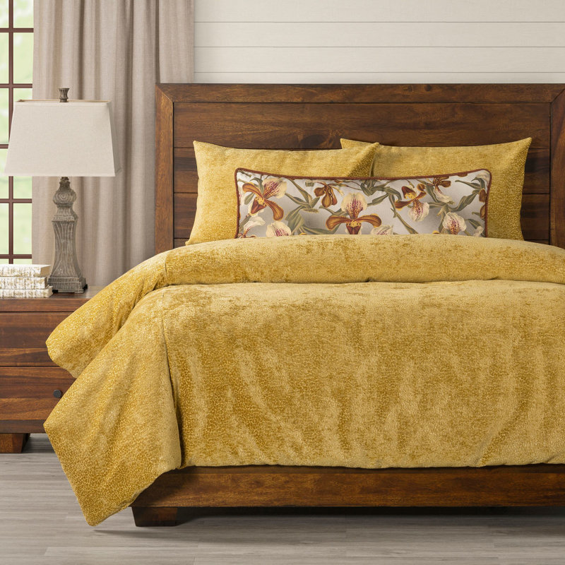 Polyester Duvet Cover & Insert, California King Duvet Cover + 2 Shams + 1 Pillow