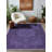 Anatolia Collection Digital Print Cotton-Polyester Purple Oriental Rug-1946101046
