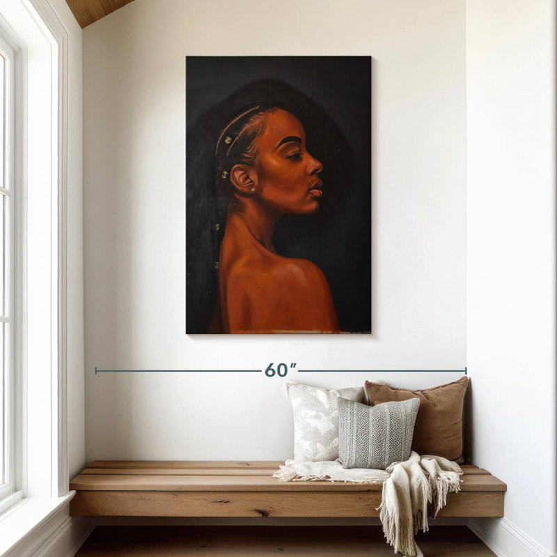 Leisha Black Pride I, 45" H x 30" W