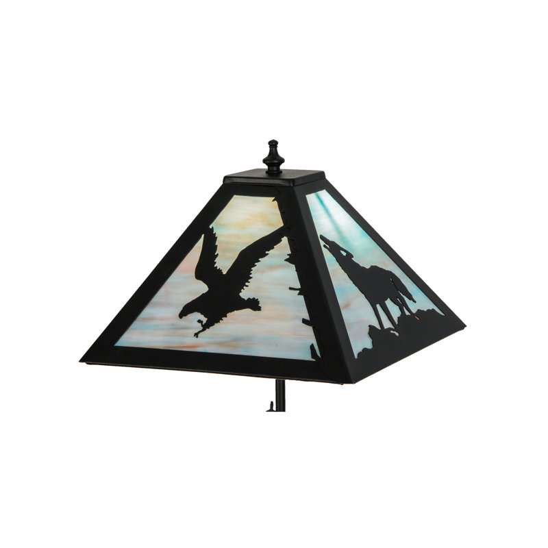 Rustic Lodge Table Lamp