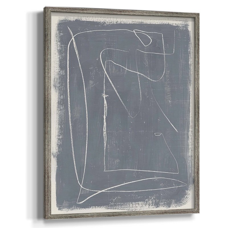 «Kinetic Empint I», reproduction encadrée - bois massif, H 11 po x l 9 po