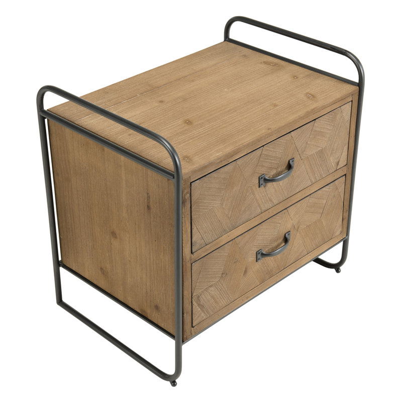 Moor 52cm W Bedside Table