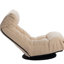 Chaise inclinable simple pour l'apprentissage - 3 dossiers réglables, 14 appuis-tête, éponge élastique à mémoire 3D, balcon de couleur principale blanche avec sections arrière, tête convenant à 18 ans