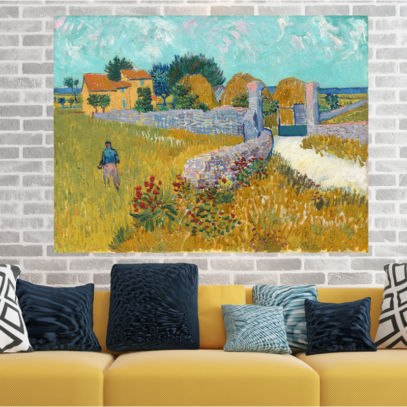 Vincent Van Gogh - Wrapped Canvas Painting, 25cm H x 31cm W