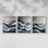 Sea and Shore Series XXIX -Set de 3 estampes numériques giclées -Prêt à accrocher
