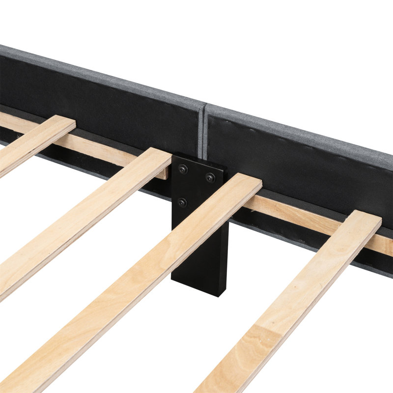 Luxurious Canopy Platform Bed With Advanced Connectivity And Storage Options, Queen
