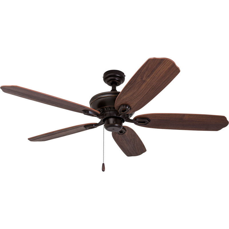 Spring Hollow 52'' Ceiling Fan with LED Light, Cimmaron / Light Oak