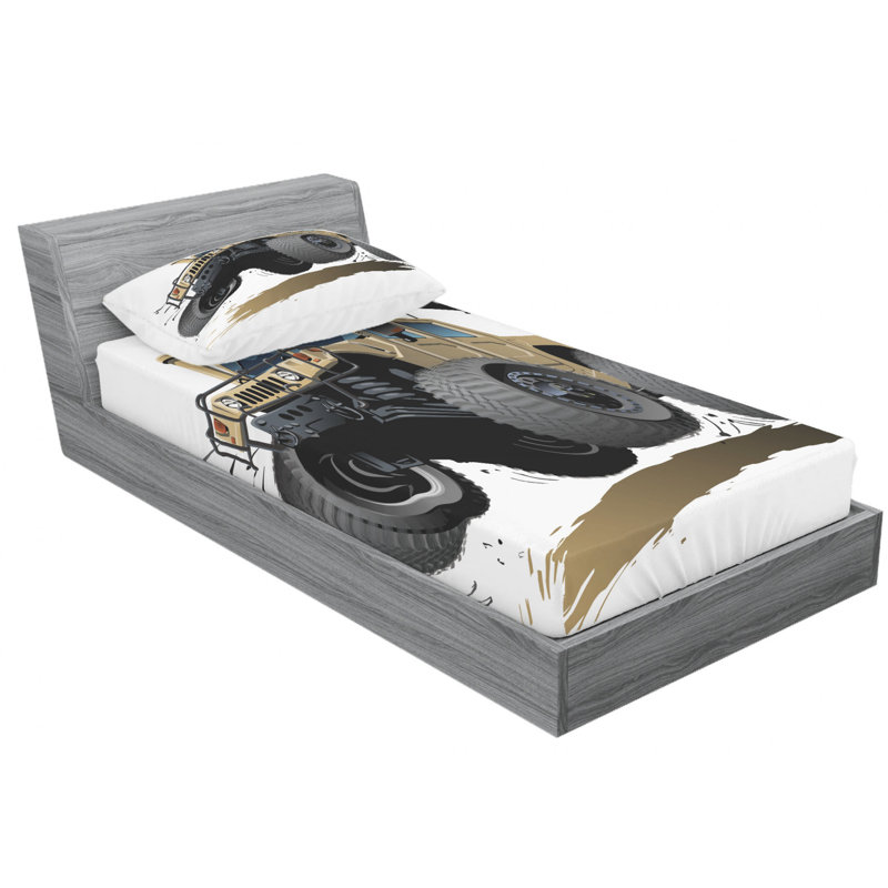 Microfiber Sheet Set, Twin XL Sheet Set + Fitted Sheet + 1 Pillowcase