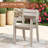 60" Round Patio Dining Set with Metal Dining Table and 8 Armrest Dining Chairs-2085278013