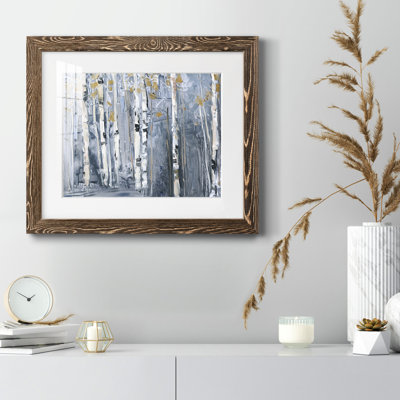 " Modern Birch " Painting Print