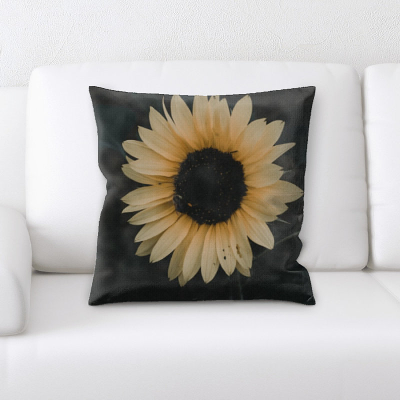 Coussin décoratif fleurs