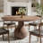  Otelia Round Solid Wood Dining Table Set Dark Walnut 47” for 4-6 Seats-1846857947-1848972493