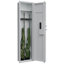 53" Passwod Touch Panel In-wall Safe,hidden Wall Gun Safe For Rifles With Adjustable Shelves,assembled Storage Multifunctional Wall Safe For Firearm And Valuables (white-digital)