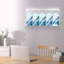 Vitrine en plastique H 11,6 po x l 2,2 po