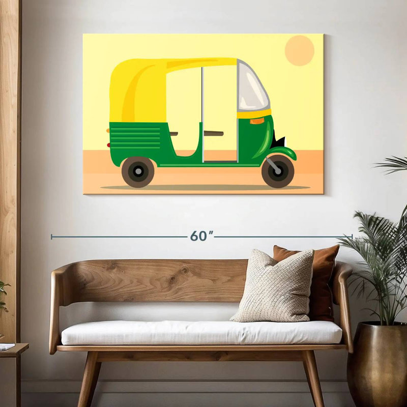 Mehar Motor Rickshaw, H 32 po x l 48 po