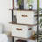 2-Pack Large Fabric Storage Bins with Lids & Handles, Stackable Decorative Closet Organizer Storage Boxes for Home Shelf Organization-129676919