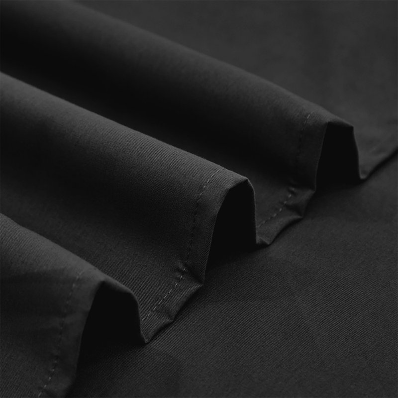 Solid Color Sheet Set 4 PCs Bedding Sheet Set 1 Fitted Sheet 1 Flat Sheet 2 Pillowcases, Queen Sheet Set with 2 Pillowcases