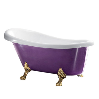 Simple and Modern Acrylic Bathtub