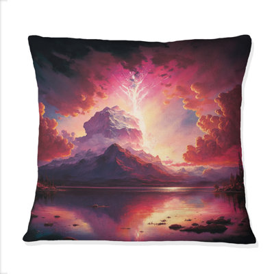 Coussin Glorious Lake Magenta
