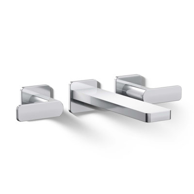 Parallel Wall-Mount Bath Filler Trim