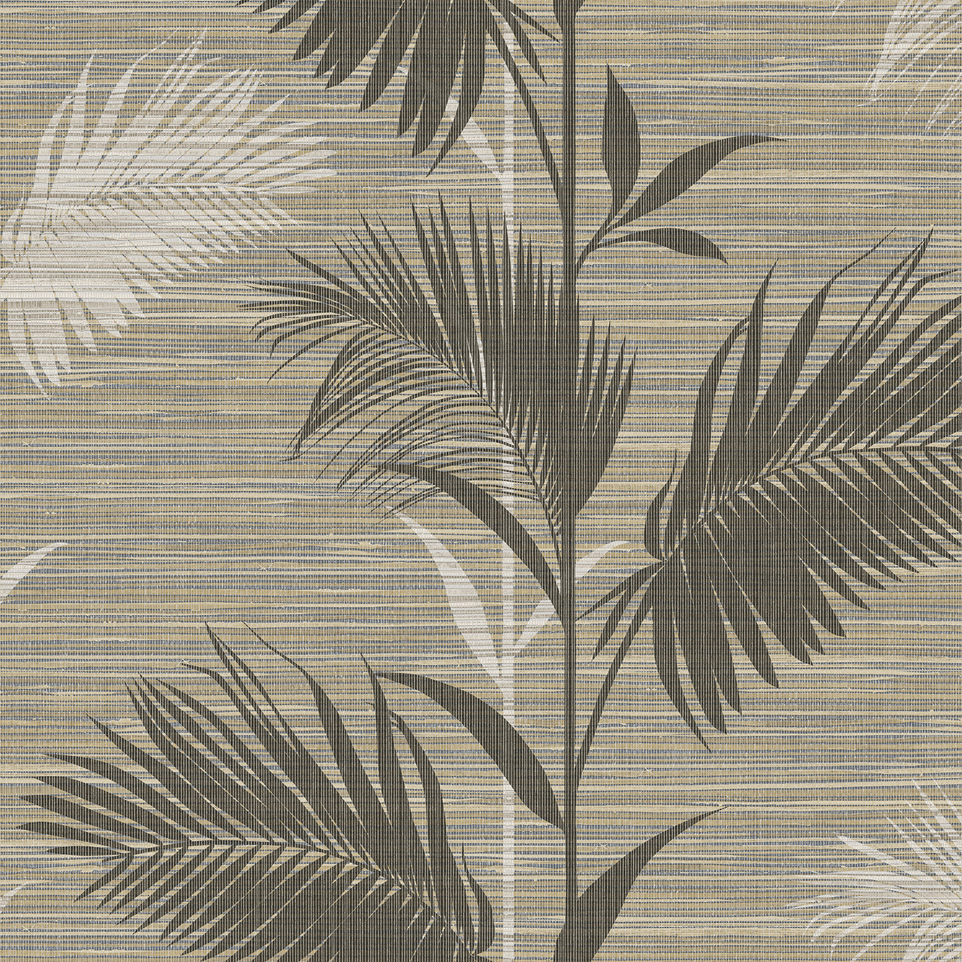 Paonia Modern Floral Wallpaper, Brown