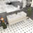 Comptche 59'' Double Bathroom Vanity with Acrylic Top-2100243367