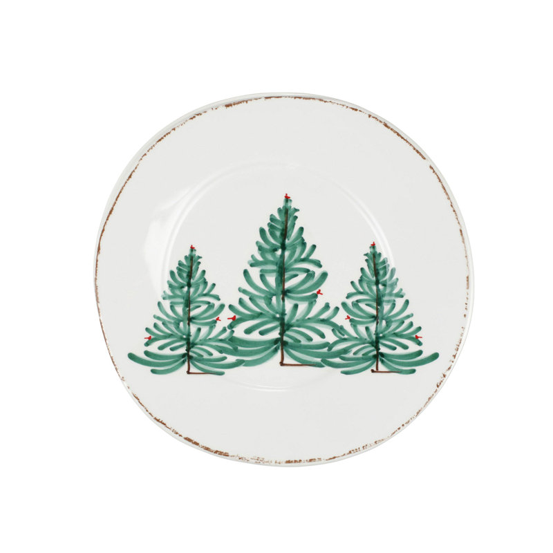 Melamine Lastra Holiday Handmade Melamine Dinnerware Set