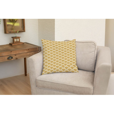 Coussin décoratif Bold Seigaiha