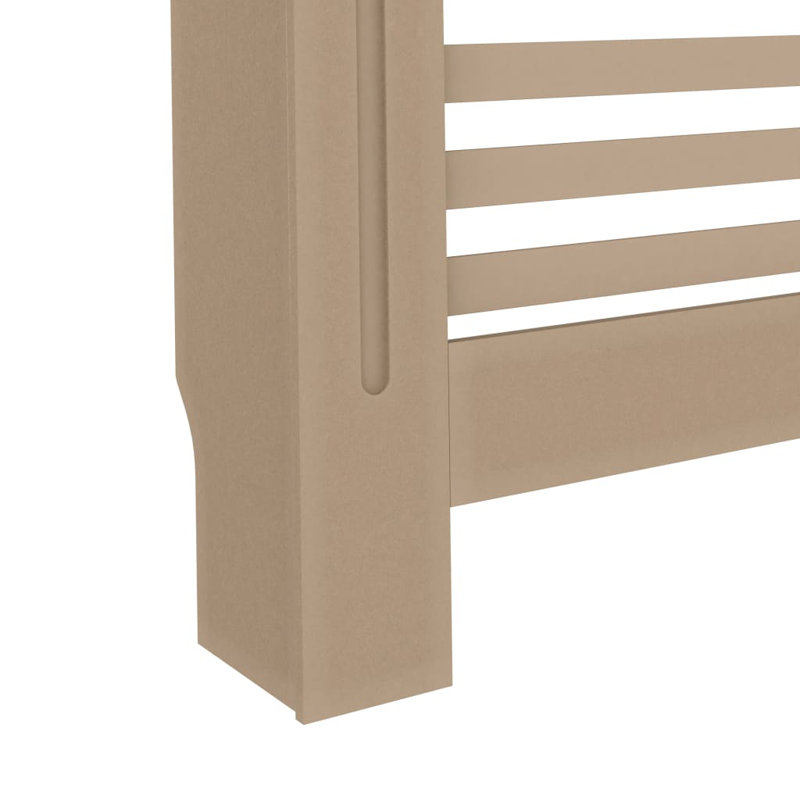 Loren Radiator Cover, 81cm H x 152cm W x 19cm D, Brown