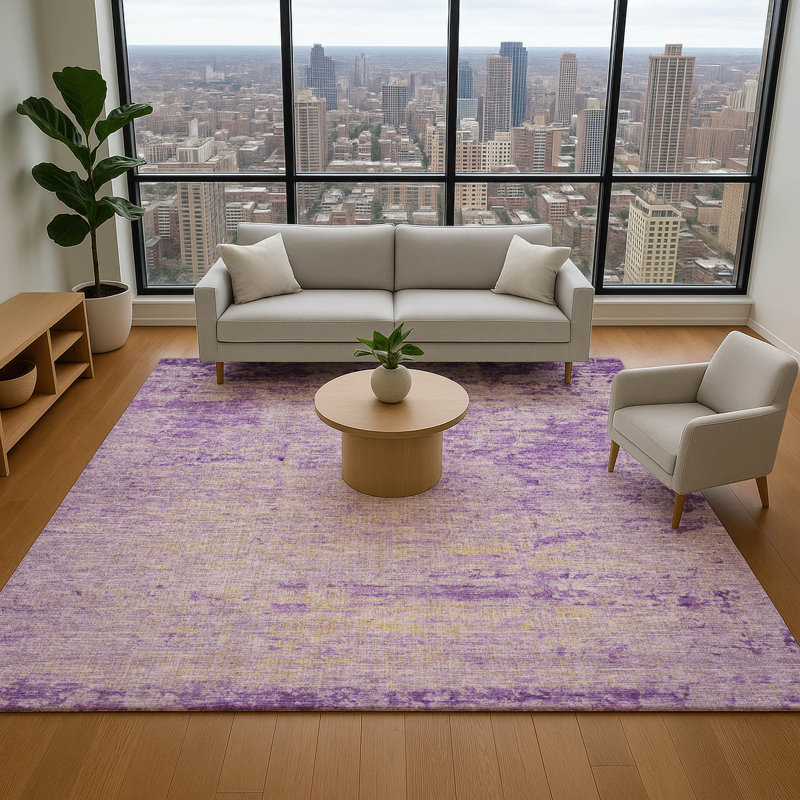 Premium Machine Washable Jakiyra AMF1901 Modern Rug, Rectangle 9' x 12'
