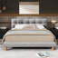 Structure de lit plateforme tapissier-1019416495